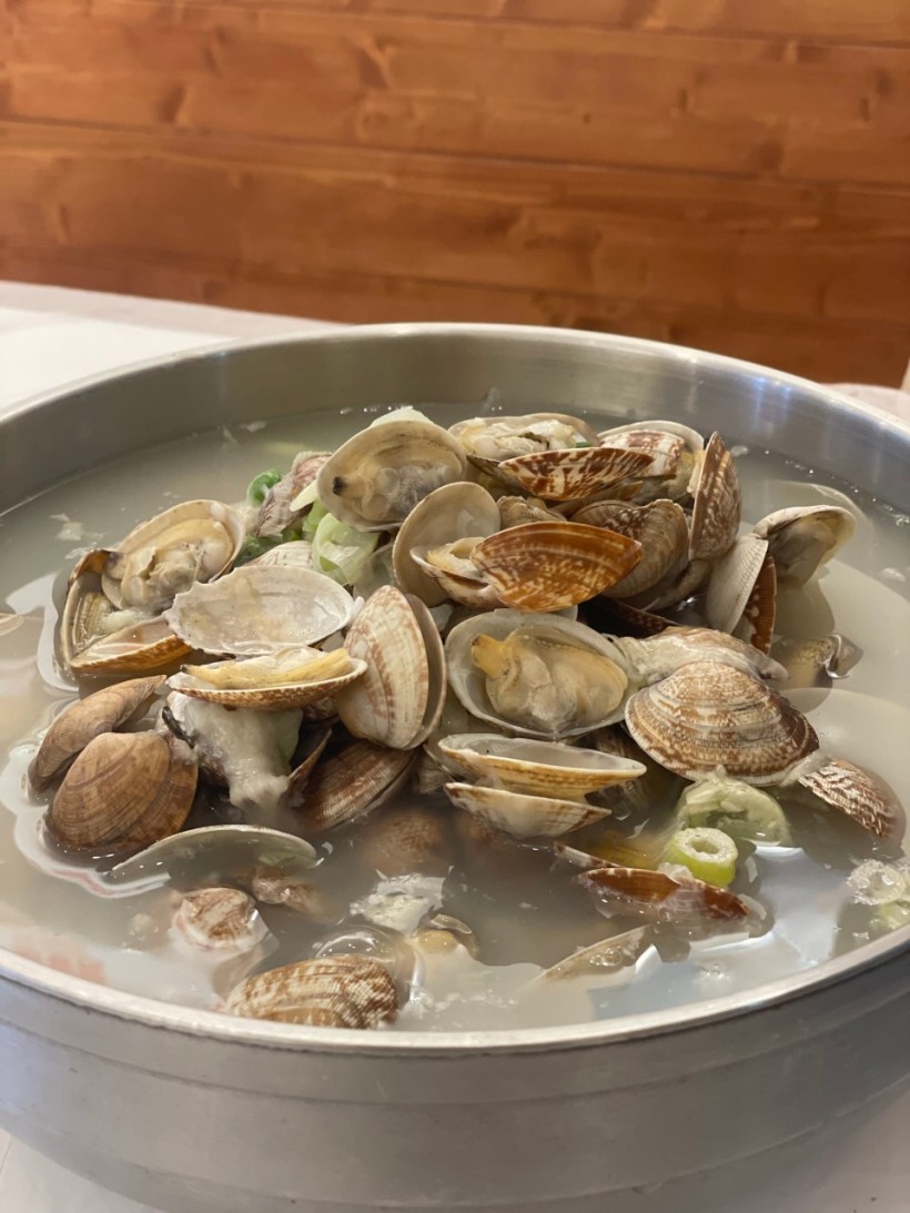 바지락 칼국수(겨울 계절메뉴)