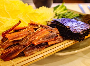 포항 과메기 (겨울 계절 메뉴)